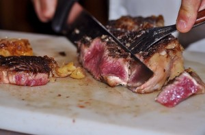 Chuletón de 2 kilos. Buey. El Capricho