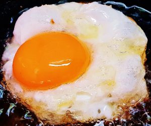 Huevo frito de Alfredo Franco Jubete. 