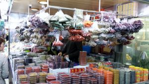 Puesto aromáticas Mercar de Valencia