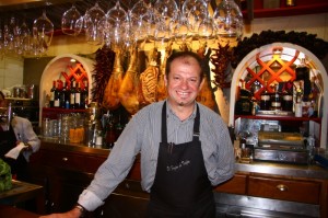 Trifón Jorge hombre carismático gran tabernero, fundador de El Fogón de Trifón