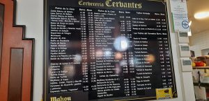 Cervecería Cervantes Barrio de Las Letras. Los 5 Mejores