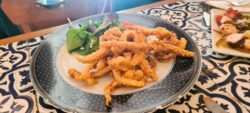 Calamares fritos. La Giralda, Barrio de Salamanca. los 5 mejores