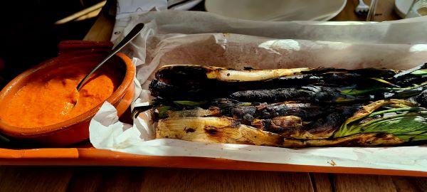 Can Bonet, Retiro, Madrid, calçots asados a la brasa. Los 5 mejores.