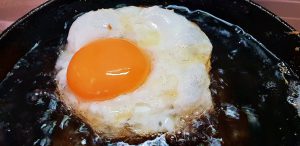 Huevo frito de Alfredo Franco Jubete. 