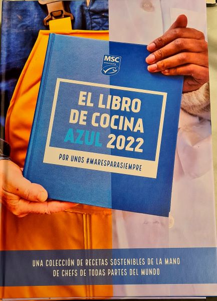 Libro de La Cocina Azul de pesca sostenible MSC. Los 5 mejores