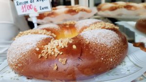 Roscón de reyes de Antigua Pastelería Pozo.