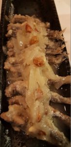 Sarde saor, escabeche de sardinas veneciono, S. XIII. La Piperna. Tetuán, Madrid. Los 5 mejores