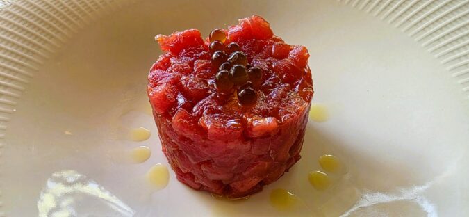 Tartar de lomo de atún El Campero. Salamanca. Los 5 mejores