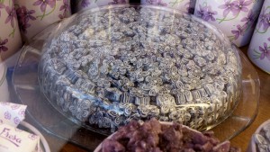 Violetas. caramelos tradicionales de Madrid. 
